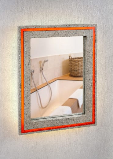 Wandspiegel aus Beton | Justus | Stilhand