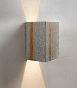 Design Lampe | Beton und Holz | Stilhand