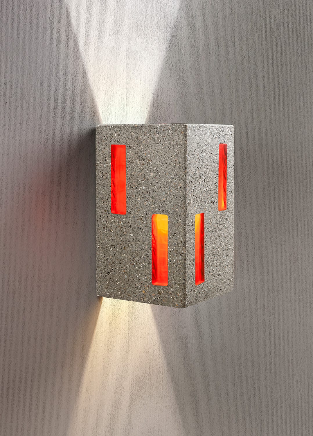 Wandlampe für Innen aus Beton - handgefertigt von Stilhand | Wandleuchten