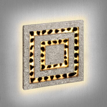 Desinglampe aus Beton | Stilhand | zebra Planus